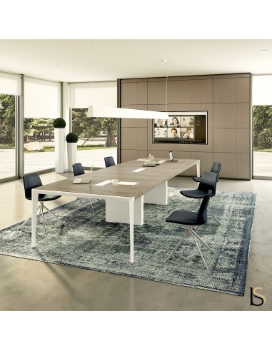 Fauteuil visiteur en cuir, modèle Ricky - Sitek