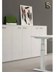 Armoire de bureau avec portes battantes - Quadrifoglio