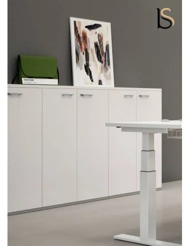Armoire de bureau avec portes battantes - Quadrifoglio