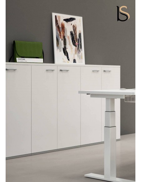 Armoire de bureau avec portes battantes - Quadrifoglio