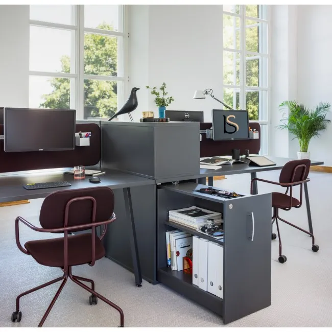 Caisson hauteur bureau maxi rangement - MDD
