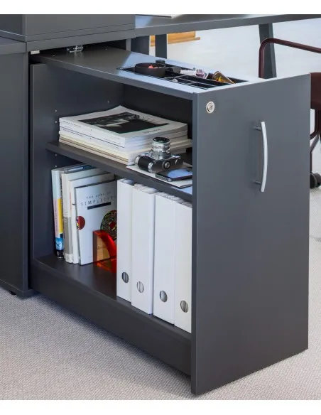 Caisson hauteur bureau maxi rangement - MDD