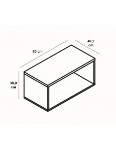 Meuble de rangement sur caisson – MDD 2