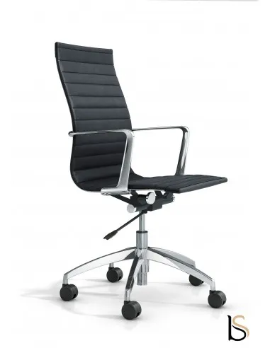 Fauteuil de direction Evole en eco cuir – Mobel Linea