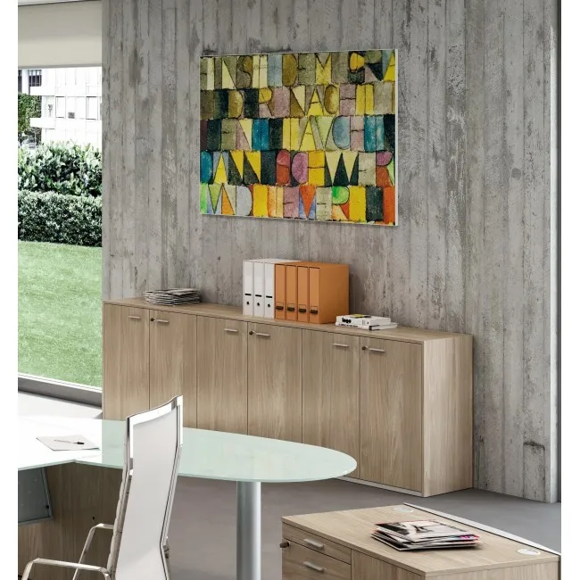 Armoire basse 6 portes – Quadrifoglio
