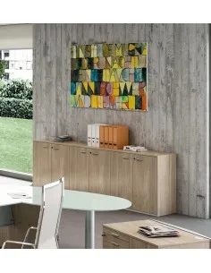 Armoire basse 6 portes – Quadrifoglio