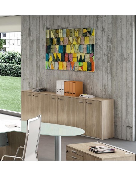 Armoire basse 6 portes – Quadrifoglio