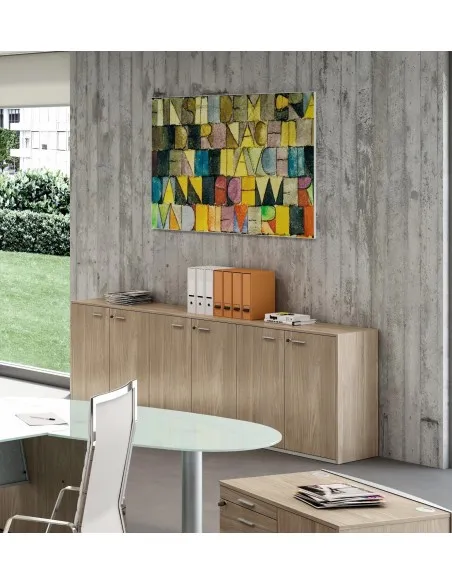 Armoire basse 6 portes – Quadrifoglio