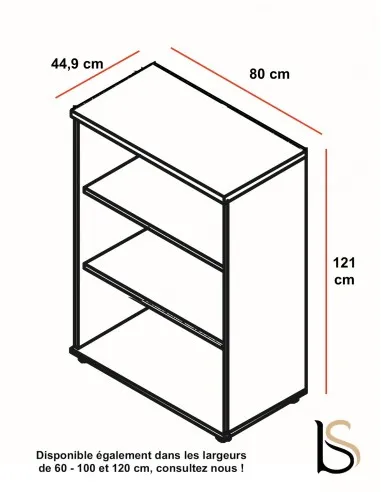 dimensions etagere bois mobel linea