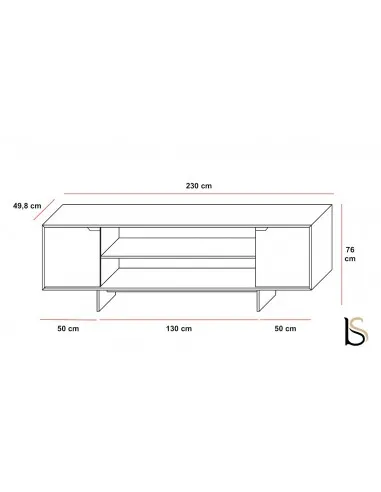 Meuble de service en bois – Martex