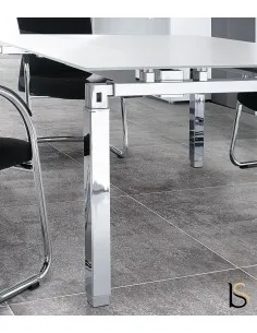 Table de réunion carrée Fly – Mobel Linea 2