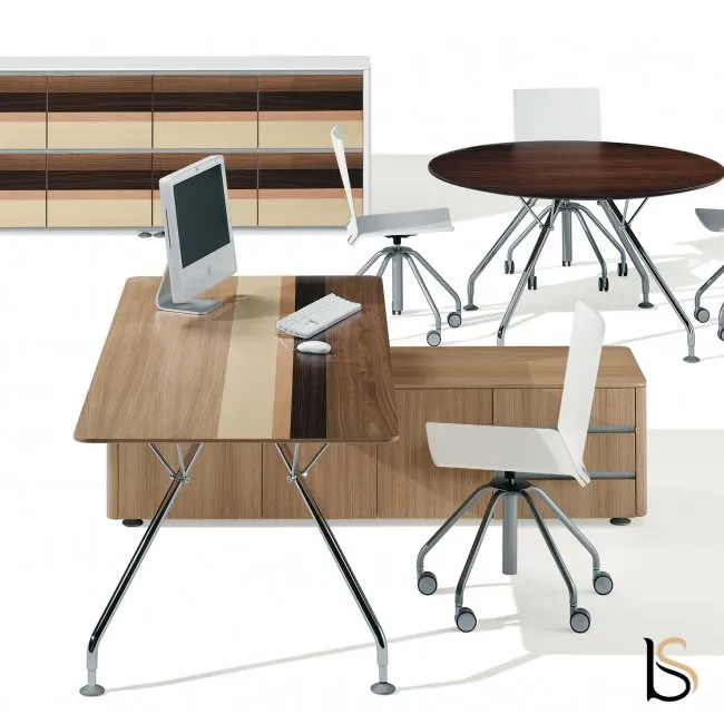 Bureau de Direction Prospero avec meuble retour – Ultom