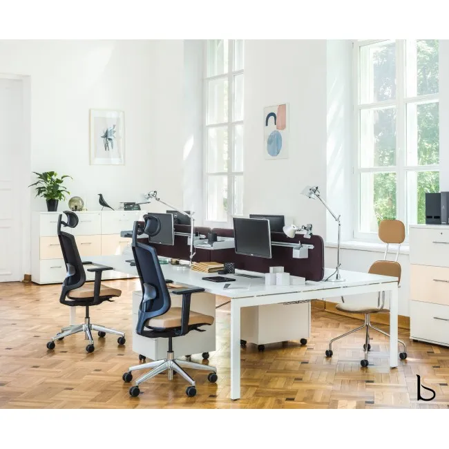 Bureau Bench 4 personnes Ogi U – MDD