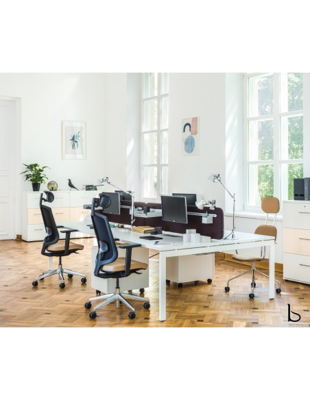 Bureau Bench 4 personnes Ogi U – MDD