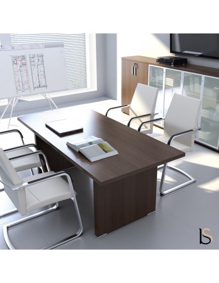 Table de réunion rectangulaire Quando - MDD