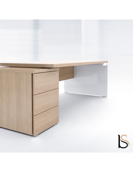 Bureau de direction Mito avec caisson - MDD
