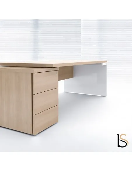 Bureau de direction Mito avec caisson - MDD