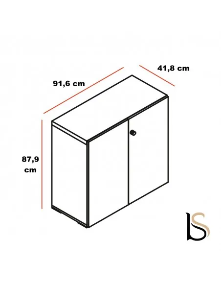 Armoire à portes battantes Mito - MDD