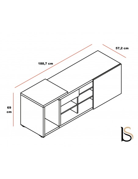 Crédence basse Mito - MDD