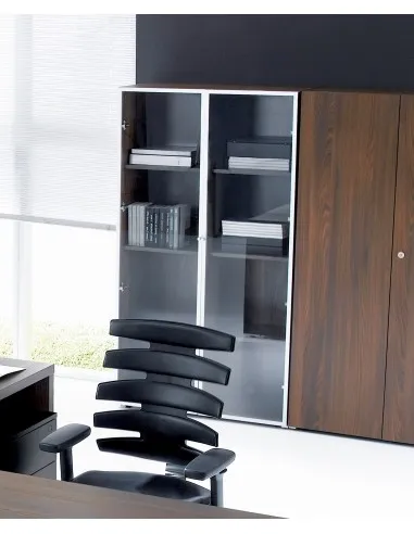 Armoire à portes vitrées Mito – MDD