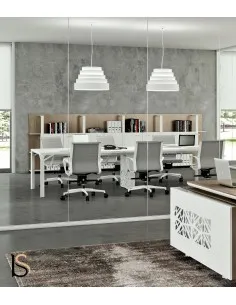 Armoire bibliothèque collection Boiserie – Officity 2