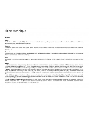 Armoire bibliothèque collection Boiserie – Officity