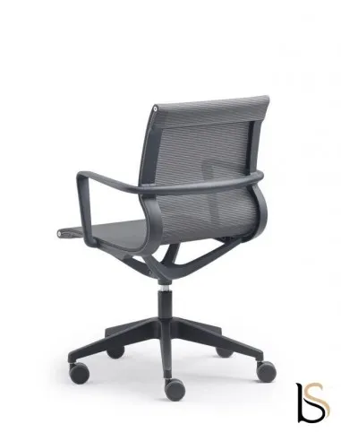Fauteuil visiteur en résille Luma - Sokoa