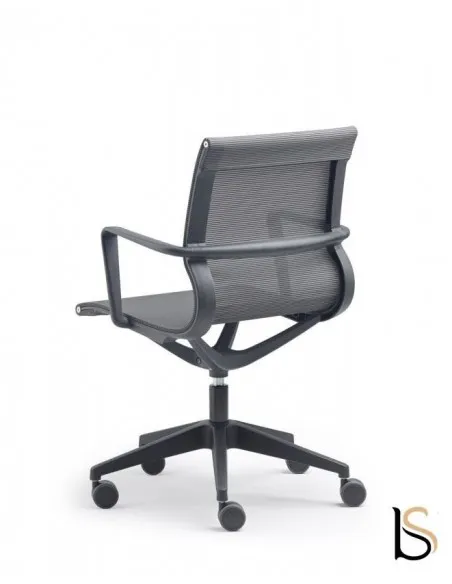 Fauteuil visiteur en résille Luma - Sokoa