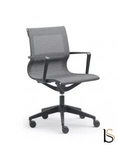 Fauteuil visiteur en résille Luma - Sokoa