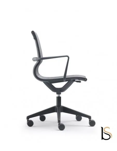 Fauteuil visiteur en résille Luma - Sokoa