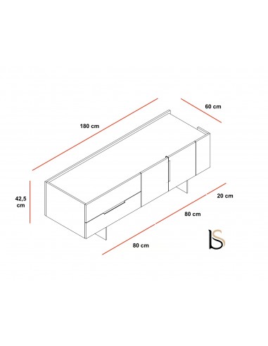 Meuble de service Segno - Dellarovere