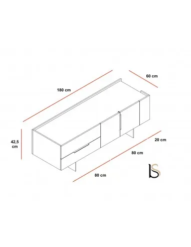 Meuble de service Segno - Dellarovere
