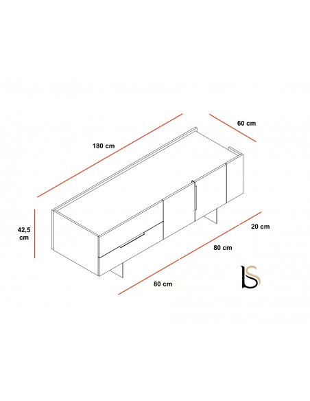 Meuble de service Segno - Dellarovere