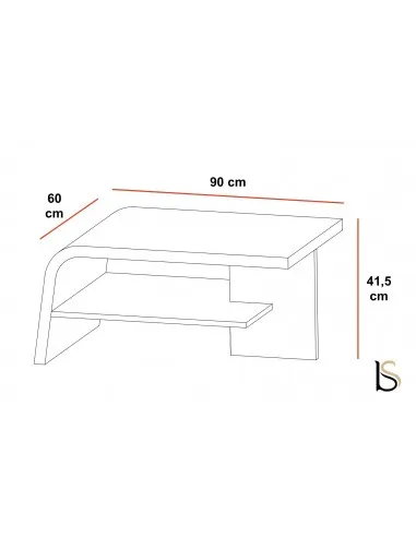 Table basse design Larus - Dellarovere