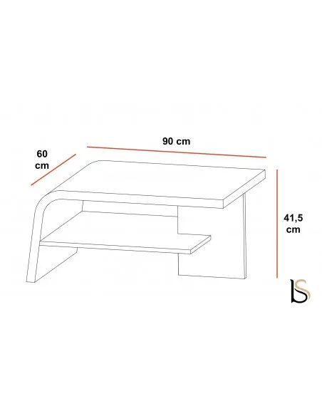 Table basse design Larus - Dellarovere