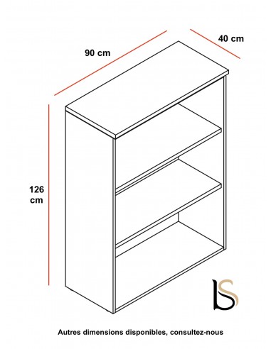Étagère en bois Larus – Dellarovere.