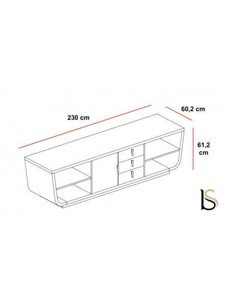 Meuble de service Larus - Dellarovere