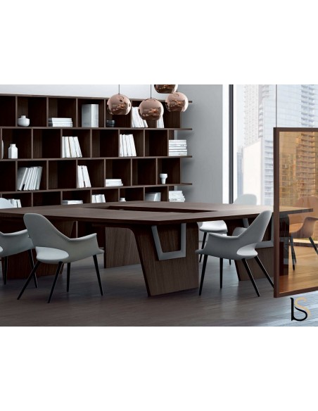 Table de réunion Larus pour 8 à 10 personnes – Dellarovere