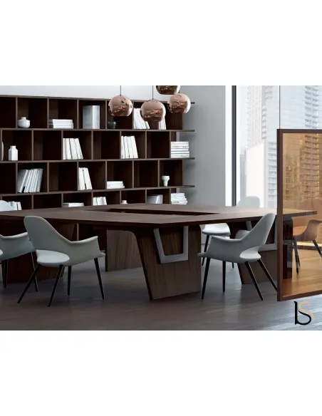 Table de réunion Larus pour 8 à 10 personnes – Dellarovere