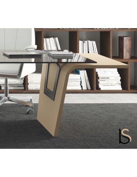 Bureau de Direction Larus en verre – Dellarovere