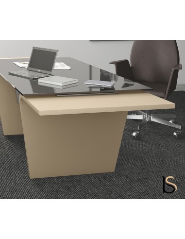 Bureau de Direction Larus en verre – Dellarovere