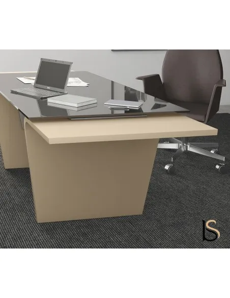 Bureau de Direction Larus en verre – Dellarovere
