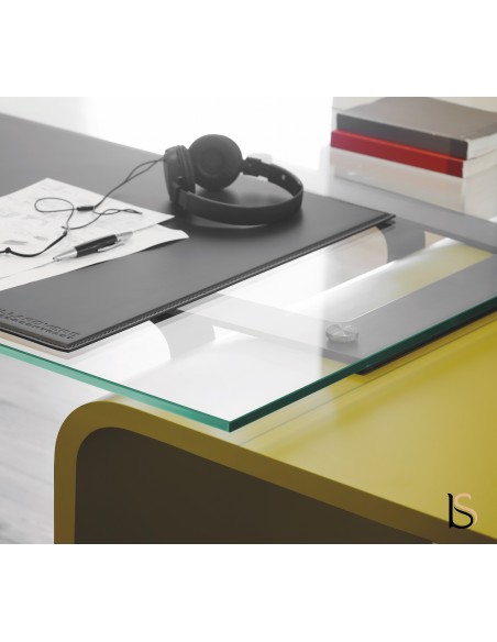 Bureau de Direction Larus en verre – Dellarovere