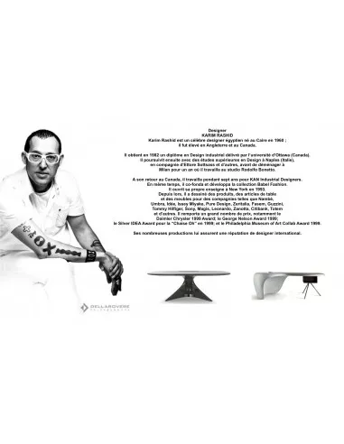 Bureau de Direction laqué Zero – Delarovere