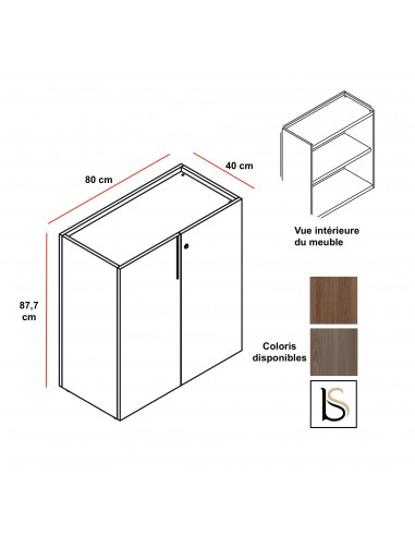 Armoire à portes battantes Segno – Dellarovere.