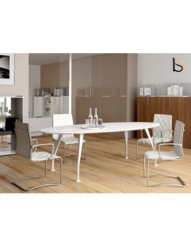 Table de réunion Segno forme ovale – Dellarovere