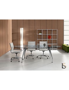 Table en verre Segno– Dellarovere 2