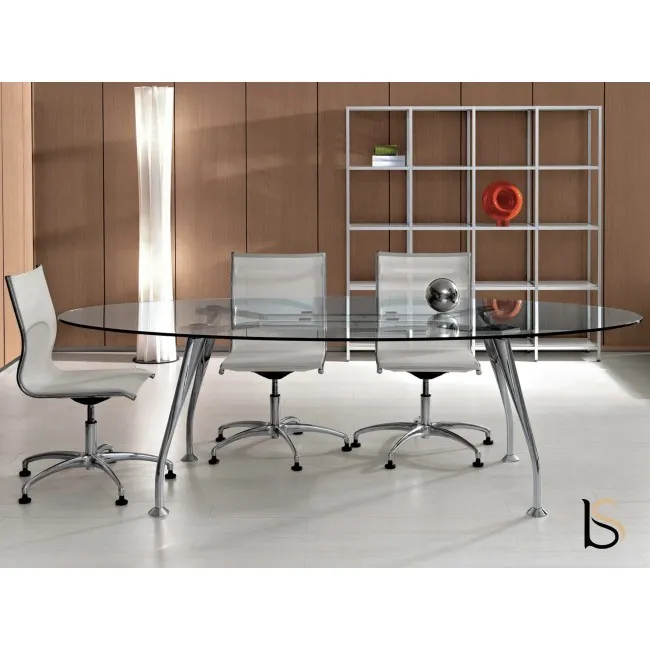 Table en verre Segno– Dellarovere