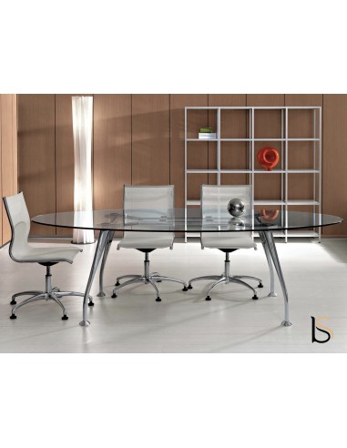 Table en verre Segno– Dellarovere