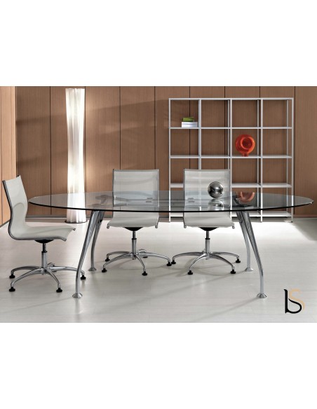 Table en verre Segno– Dellarovere